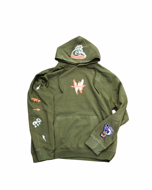 Abstract hoodie